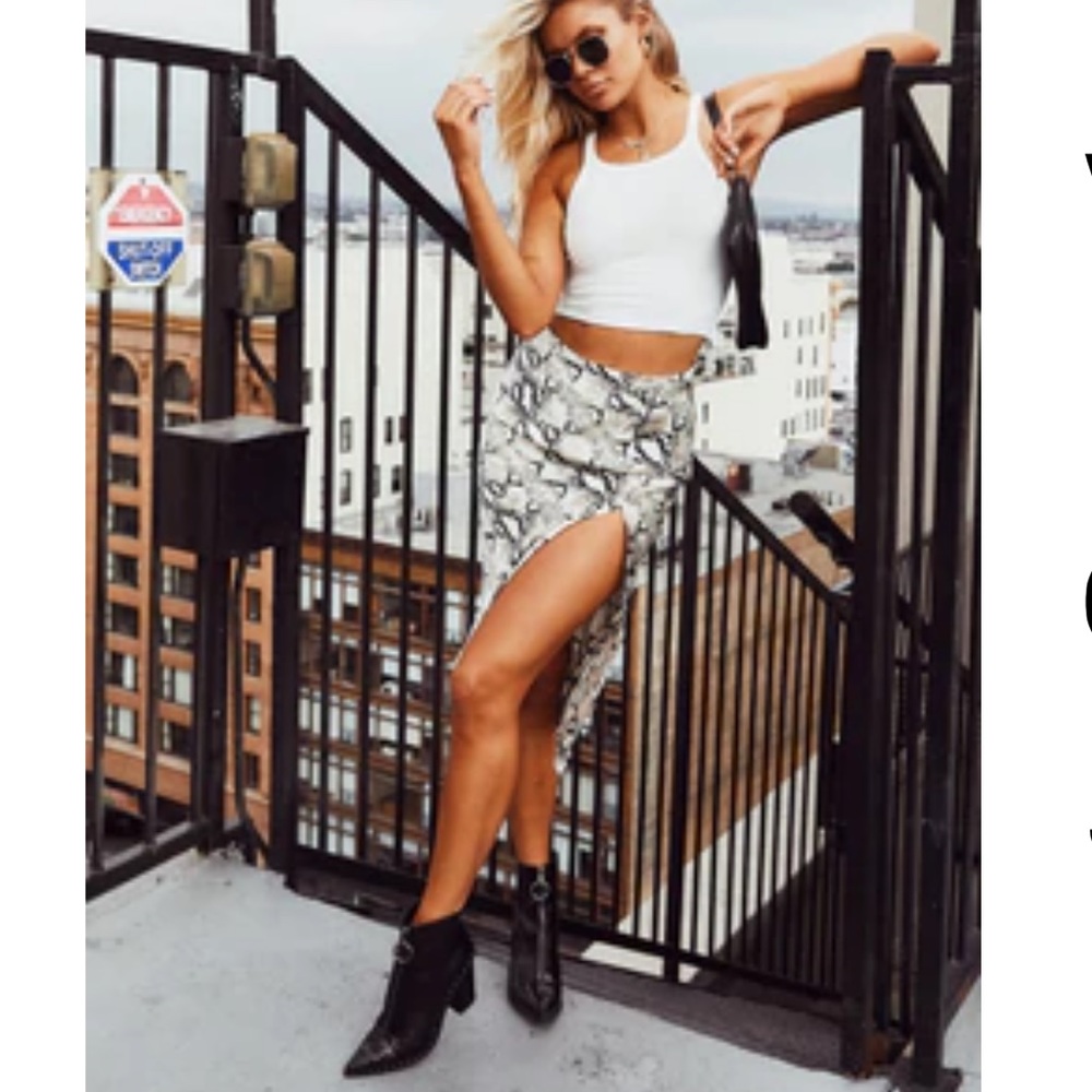 Verona Midi Skirt from Princess Polly